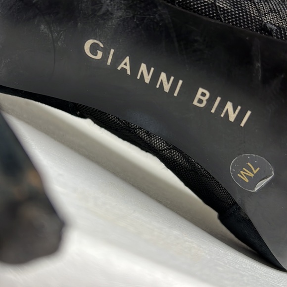 Gently worn Gianni bini mesh heels - Picture 3 of 3